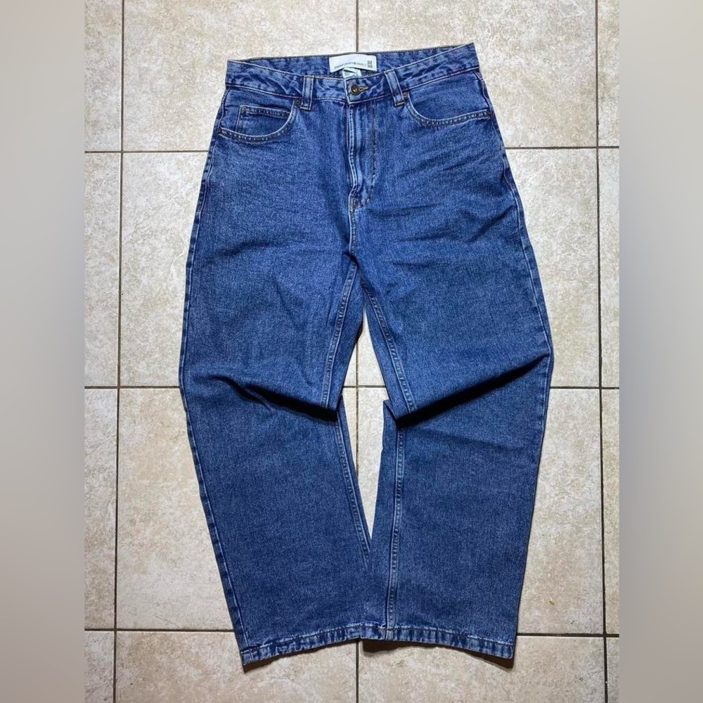 Blue Baggy Jeans